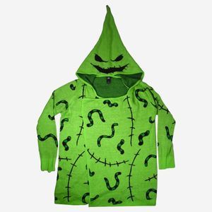 Disney Tim Burton's The Nightmare Before Christmas Oogie Boogie Cardigan - L